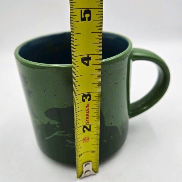 Tim Hortons Collectible Coffee Tea Mug Cup Green Beaver 2017 Read - Picture 2 of 10